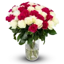 Kytice ekvádorských růží 80 cm